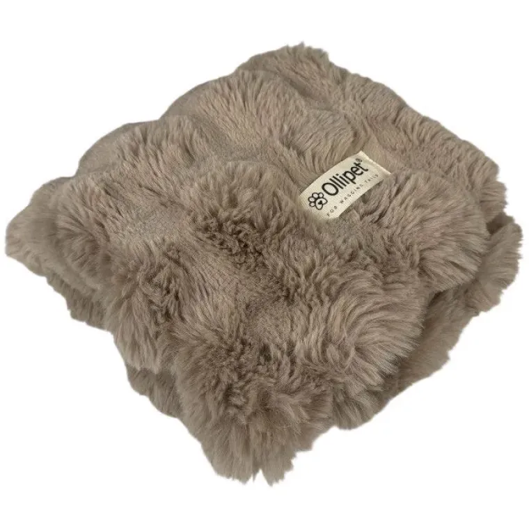 Hundesenge^Ollipet Soft Wave Luksus Tæppe | Khaki