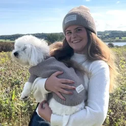 Gaveidéer Til Hundeelskeren|Efterårsklar^Ollipet Strikhue | Pawsitive Vibes