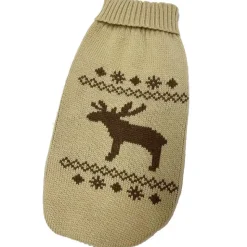 Julekurven|Hundetøj^Ollipet sweater m. rensdyr