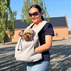 Hundetaske|Transporttasker Til Hunde^Ollipet Teddy kængurutaske til hunde
