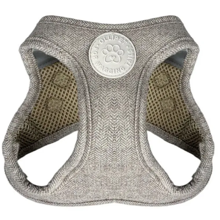 Hundeseler|Hvalpesele Og Hvalpeliner^Ollipet Tweed Step-in hundesele | Sand