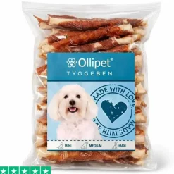 Godbidder Og Gnaveben^Ollipet Twisted Duck | 350g