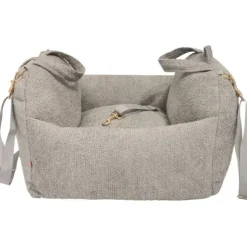 Hundetaske|Transporttasker Til Hunde^Ollipet Viga Hundebilsæde i Bouclé Stof | 3-i-1