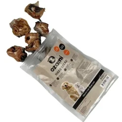 Single Protein & Foder & Godbidder|Godbidder Og Gnaveben^Ozami Dog Snack Hake Steak | 60g
