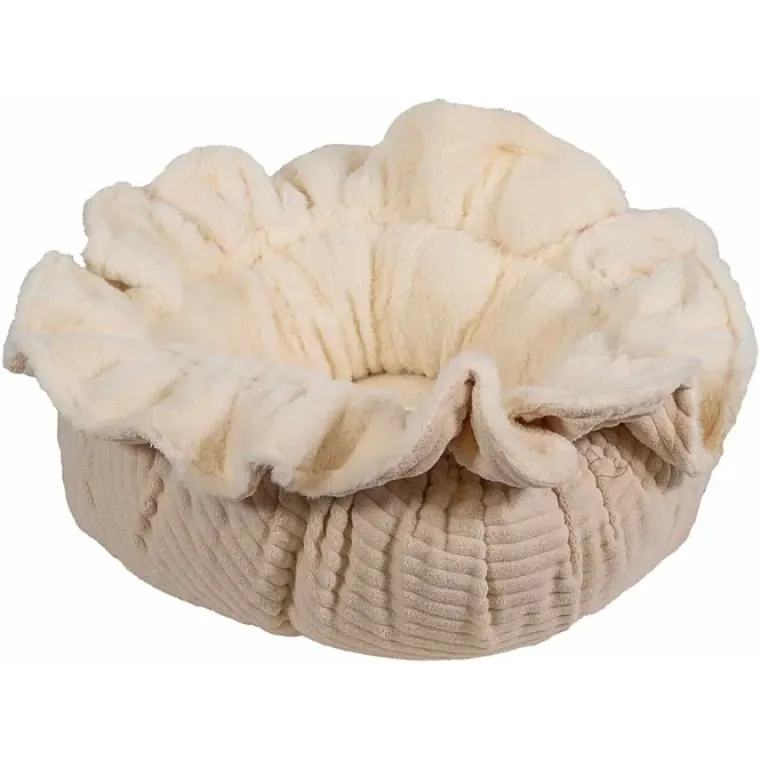 Kattehuler|Hundesenge^Ozami Liljabeige Katte- og hundeseng