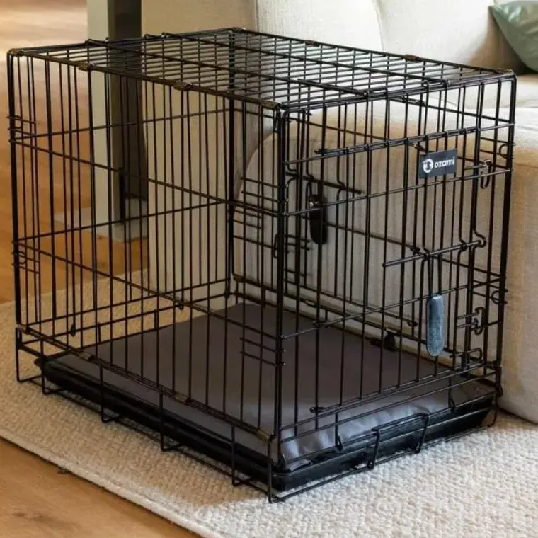 Hundeferien|Hundesenge^Ozami madras til hundebur