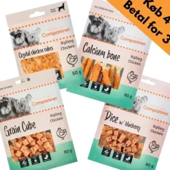 Godbidder Og Gnaveben^ Pakketilbud | Companion Chicken-pakke | Køb 4 Betal for 3