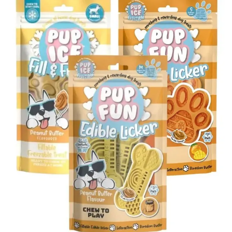 ☀️Sommerklar|Hundeferien^ Pakketilbud | Frysbare Slikkeplader & Hundeis
