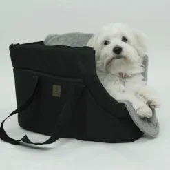 Transporttasker Til Hunde|Hundesenge^ Pakketilbud | Ollipet Berlin City Bag med Luksustæppe