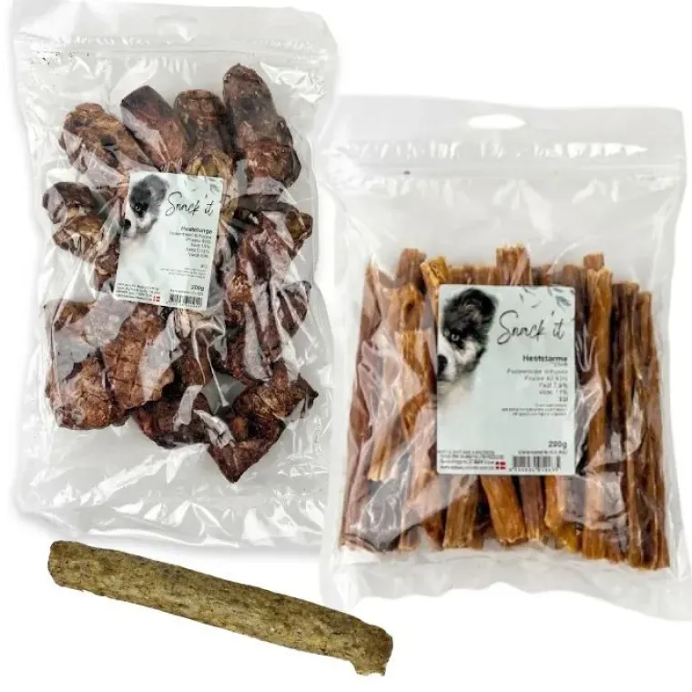 Godbidder Og Gnaveben^ Pakketilbud | Snack’it Hestemix inkl. Ozami hundesnack