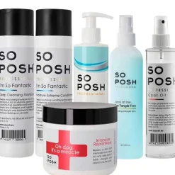 Show Grooming|Hundeshampoo Og Hundebalsam^ Pakketilbud | So Posh I'm So Fantastic Professional hundeudstilingssæt