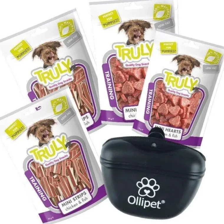 Hvalpegodbidder Og Gnaveben|Godbidder Og Gnaveben^ Pakketilbud | Truly Puppy Mix Pakken