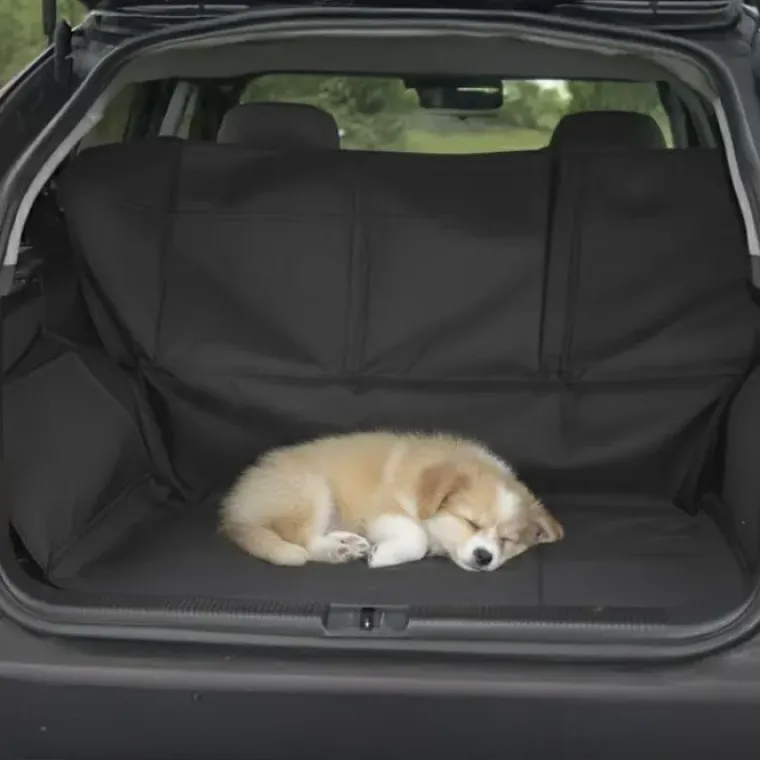 Biltransport Af Hund^Pawise Bagagerumsbetræk