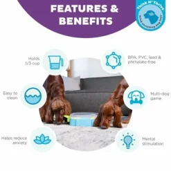 Aktivitetslegetøj Til Hunde|Snusemåtter/Slikkeplader^Outward Hound Paw N' Play Aktivitetsspil