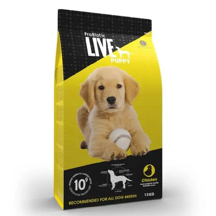 Hundemad|Hvalpefoder^ProBiotic LIVE Hundefoder ProBiotic LIVE Puppy | Tørfoder