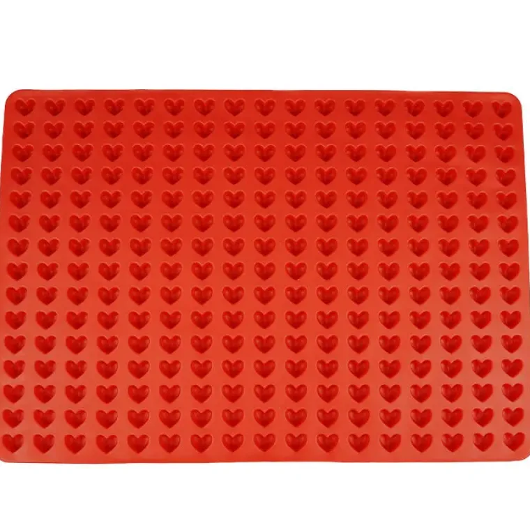 Artikler Til Hjemmet|Valentine^Ollipet Silikone bageform | 255 hjerter