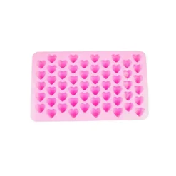 Valentine|Artikler Til Hjemmet^Ollipet Silikone bageform | 55 små hjerter