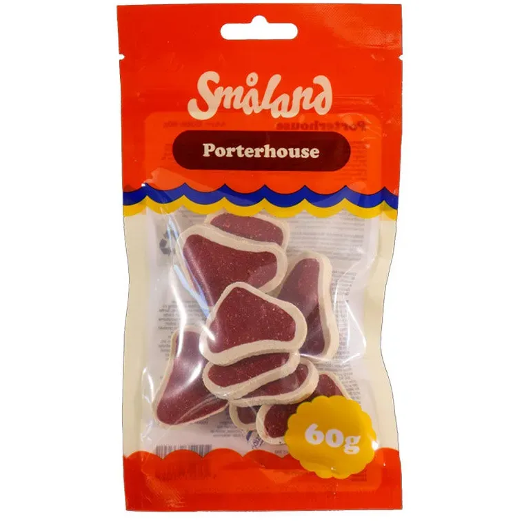 Godbidder & Smagsvarianter|Godbidder Og Gnaveben^Småland Porterhouse 60g