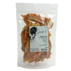 Single Protein & Foder & Godbidder|Godbidder Og Gnaveben^Snack'it Kalkunvinger | 200g
