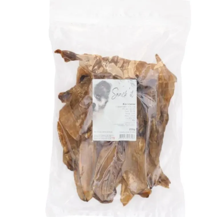 Hvalpegodbidder Og Gnaveben|Single Protein & Foder & Godbidder^Snack'it Kaninører Uden Pels
