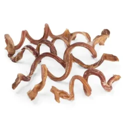 Single Protein & Foder & Godbidder|Godbidder Og Gnaveben^Snack'it Lammepenis Curly | 100g
