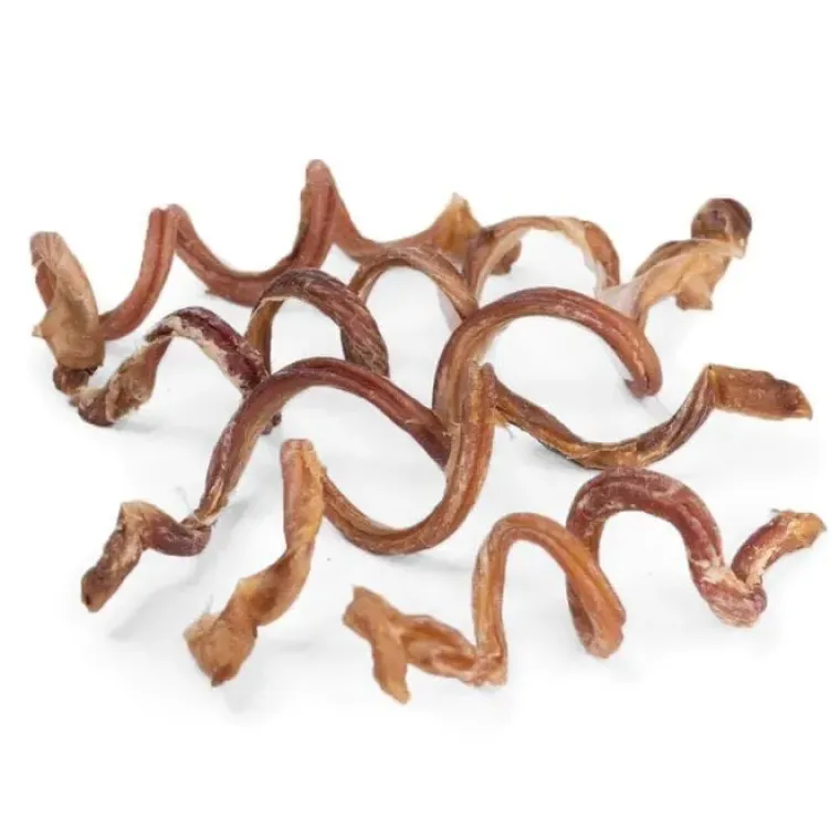 Single Protein & Foder & Godbidder|Godbidder Og Gnaveben^Snack'it Lammepenis Curly | 100g