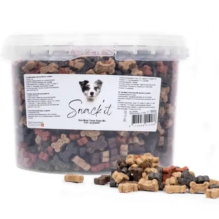 Godbidder Og Gnaveben^Snack'it Semi-Moist Godbidder Storkøb | 1,8kg