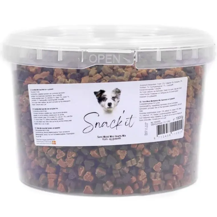 Godbidder Og Gnaveben^Snack'it Semi-Moist Godbidder Storkøb | 1,8kg