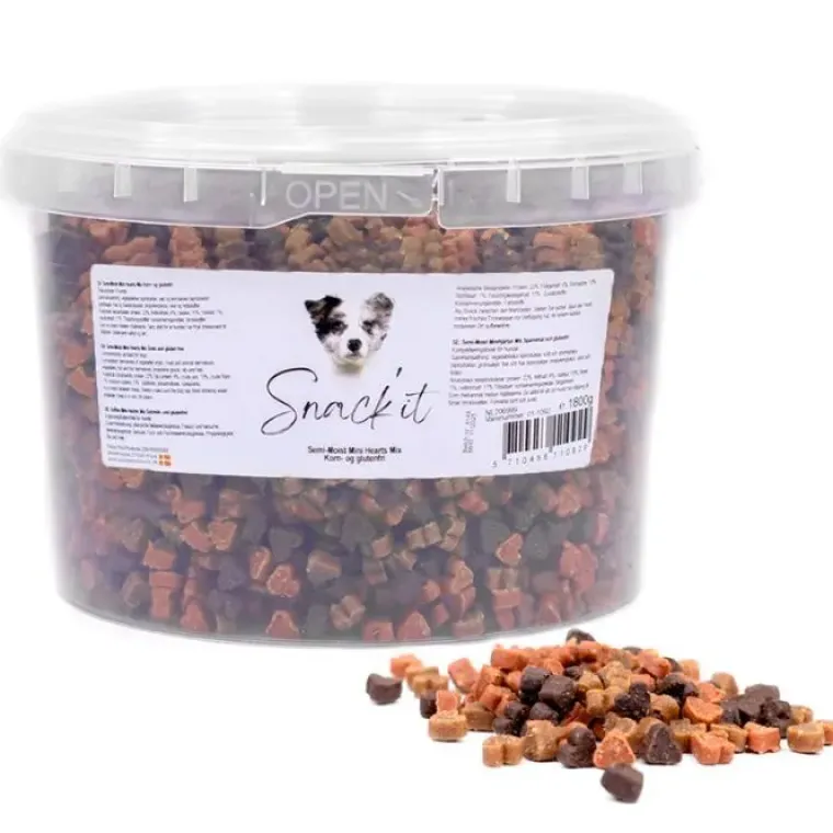 Godbidder Og Gnaveben^Snack'it Semi-Moist Godbidder Storkøb | 1,8kg