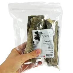 Single Protein & Foder & Godbidder|Godbidder Og Gnaveben^Snack'it Torskeskind Sticks | 100g