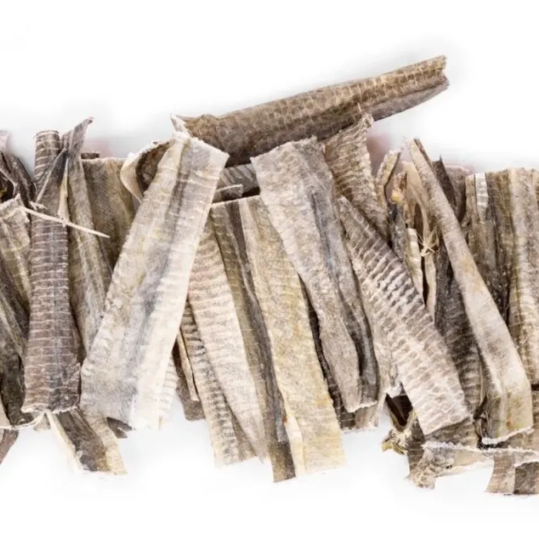 Single Protein & Foder & Godbidder|Godbidder Og Gnaveben^Snack'it Torskeskind Sticks | 100g