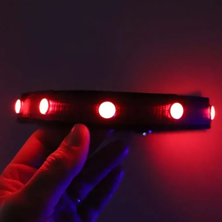 Hundehalsbånd|Løbeturen^Cotonshoppen SOLID LED-halsbånd OUTLET