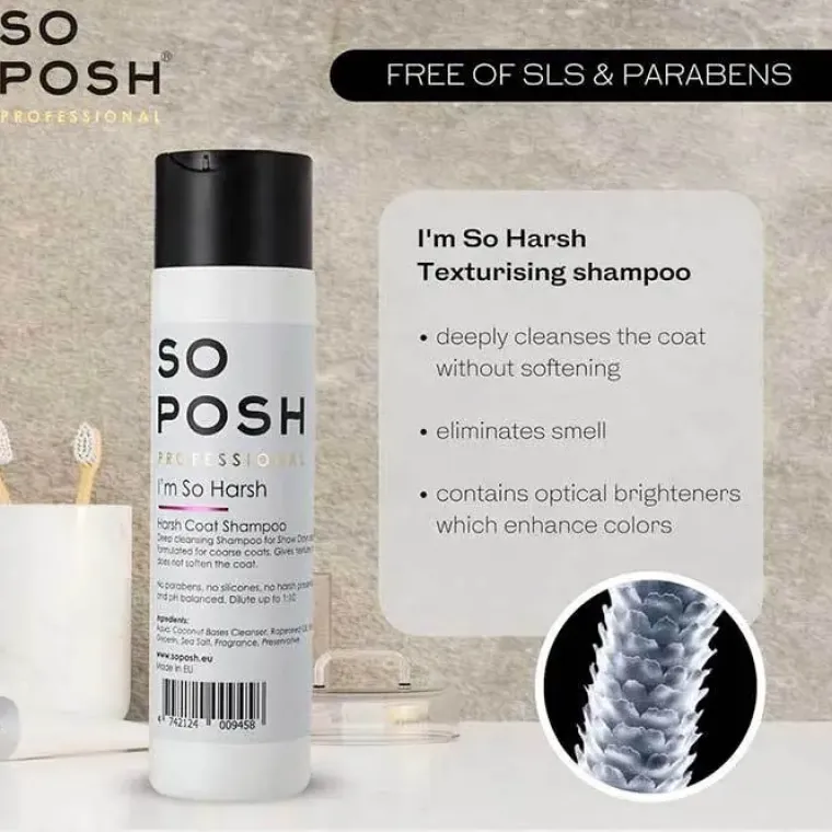 Hundeshampoo Og Hundebalsam^So Posh Professional I'm So Harsh Shampoo | 250 ml