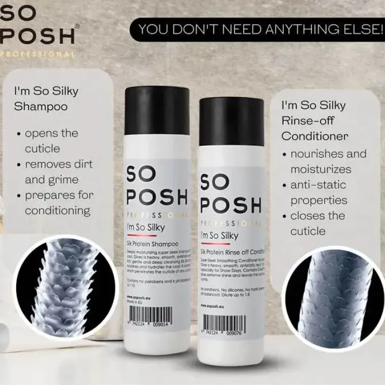 Hundeshampoo Og Hundebalsam^So Posh Professional I'm So Silky Shampoo