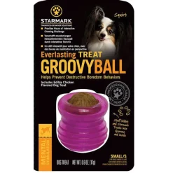 Aktivitetslegetøj Til Hunde|Hvalpelegetøj^Starmark Everlasting Treat Groovy Ball Lisa