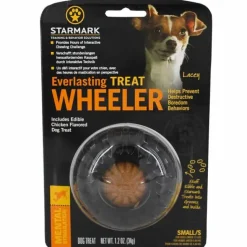 Aktivitetslegetøj Til Hunde|Hvalpelegetøj^Starmark Treat Wheeler Svart | Small