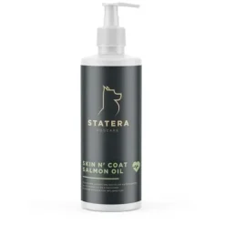 Fodertilskud^STATERA Dogcare lakseolie | Skin and Coat