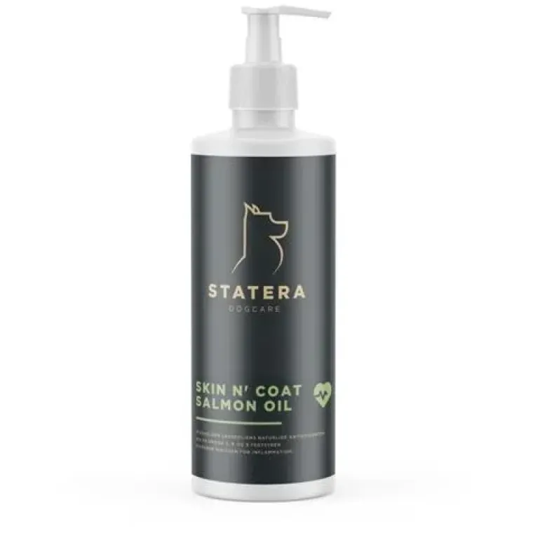 Fodertilskud^STATERA Dogcare lakseolie | Skin and Coat