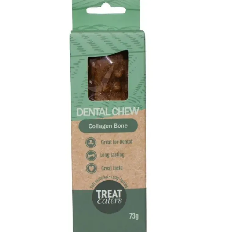 Godbidder Og Gnaveben^Treateaters Collagen Dental Chew | 73g