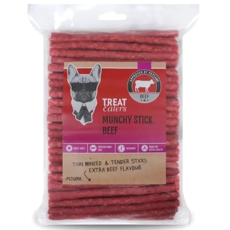 Godbidder Og Gnaveben^Treateaters Munchy Stick Beef | 700g