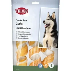 Godbidder Og Gnaveben^Trixie Chewing Curls | Kyllingespiraler | 110g