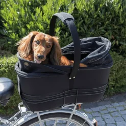 Hundeferien|Cykelkurv Til Hund^Trixie Cykelkurv til bredt bagagebærer