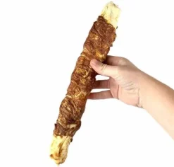 Godbidder Og Gnaveben^Trixie Denta Fun Filled Chicken Chewing Roll |
