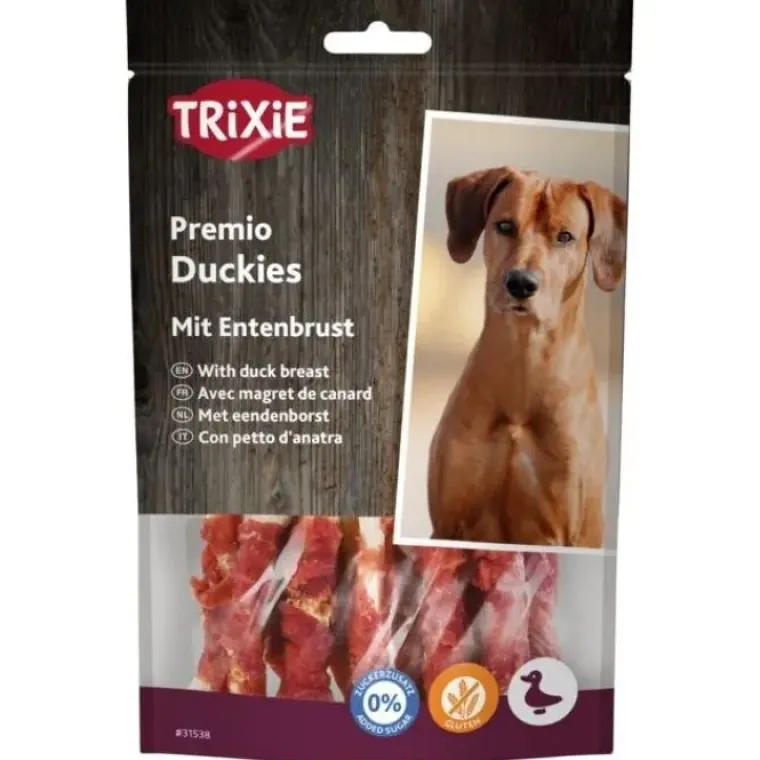 Godbidder Og Gnaveben^Trixie Premio Duckies | 100g