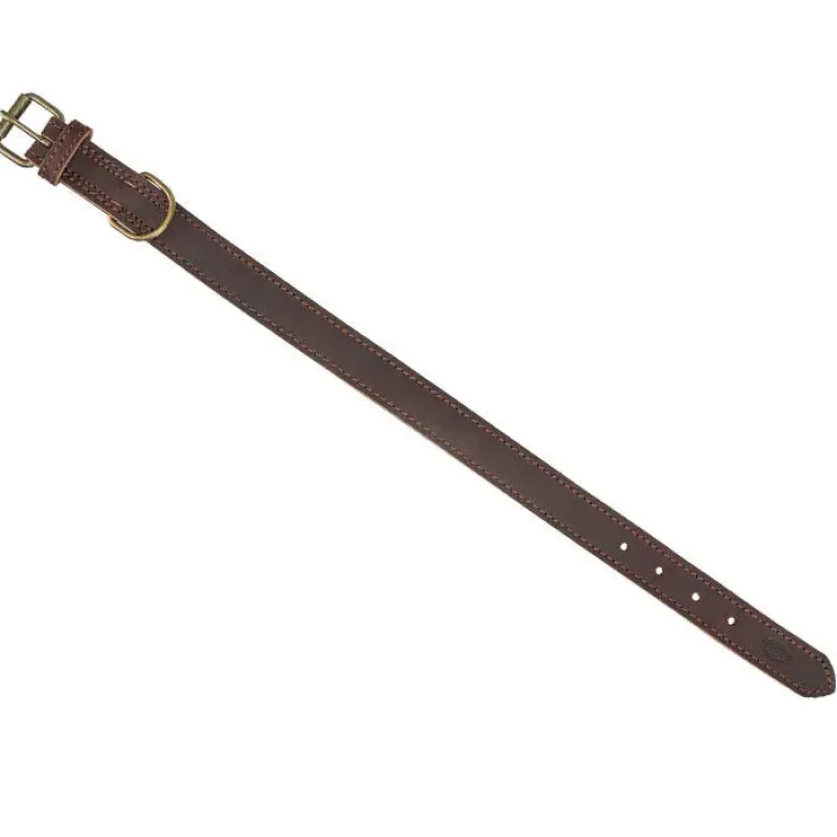 Hundehalsbånd^Trixie Rustic Læderhalsbånd
