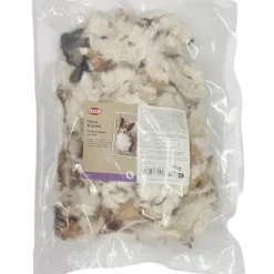 Godbidder Og Gnaveben^Trixie Tørret Kaninskind med pels | 500g.
