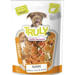 Godbidder Og Gnaveben^Truly Dog Sushi | 90g