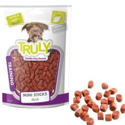 Godbidder Og Gnaveben^Truly Dog Trainer Mini Sticks Duck | 90g