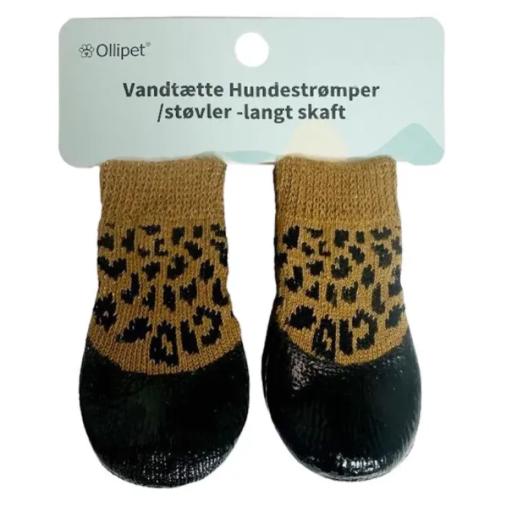 Efterårsklar|Hundesko^Ollipet Vandtætte Hundestrømper/støvler | 4 stk