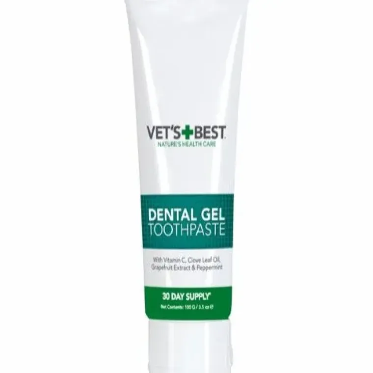 Mund-, Øre- Og Øjenpleje^Vets Best Vet's Best Dental Gel | M. Tandbørste